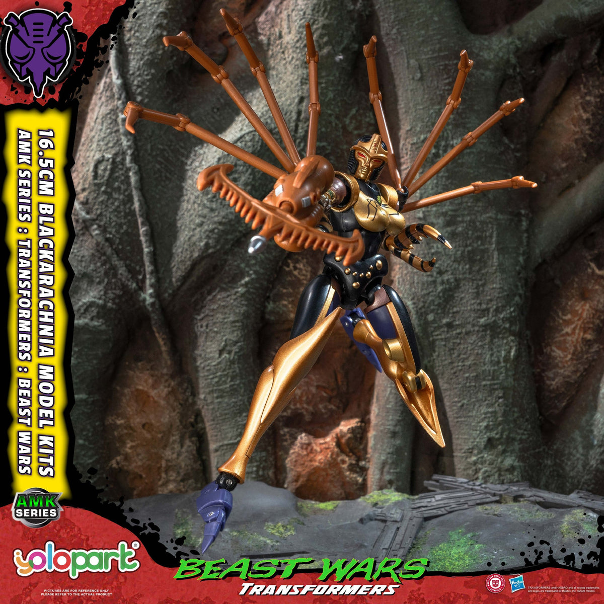 Blackarachnia Beast Wars 16,5 cm AMK Series