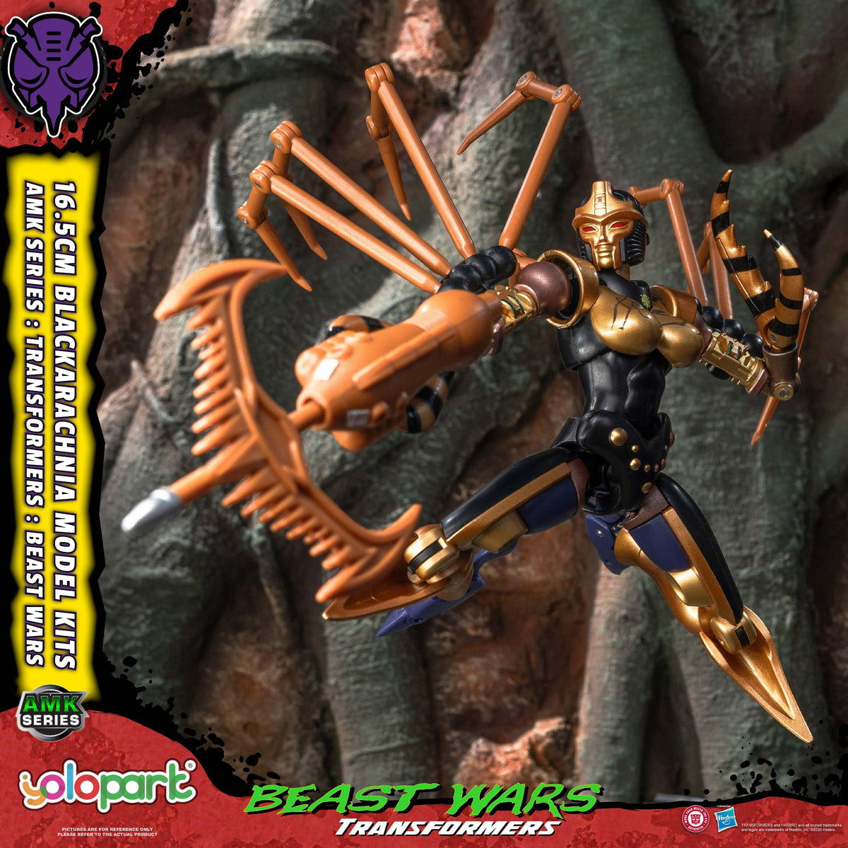 Blackarachnia Beast Wars 16,5 cm AMK Series