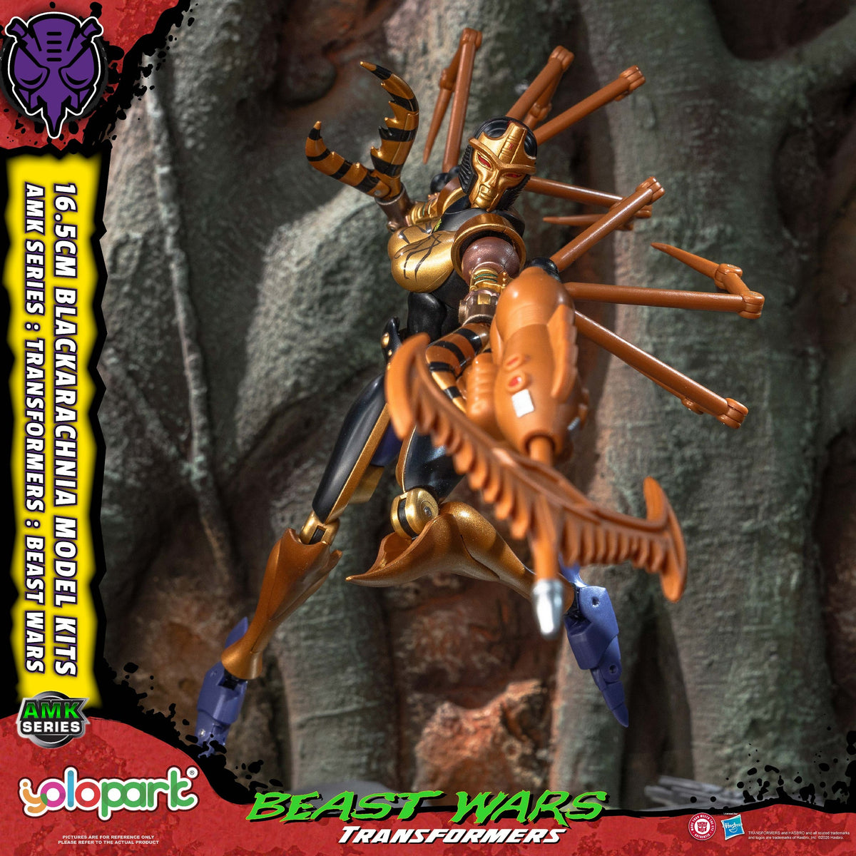 Blackarachnia Beast Wars 16,5 cm AMK Series