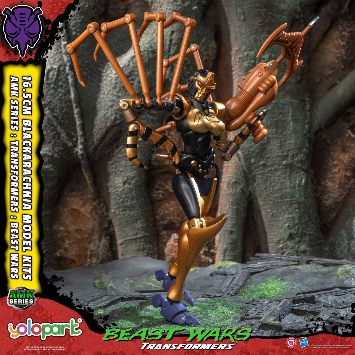 Blackarachnia Beast Wars 16,5 cm AMK Series