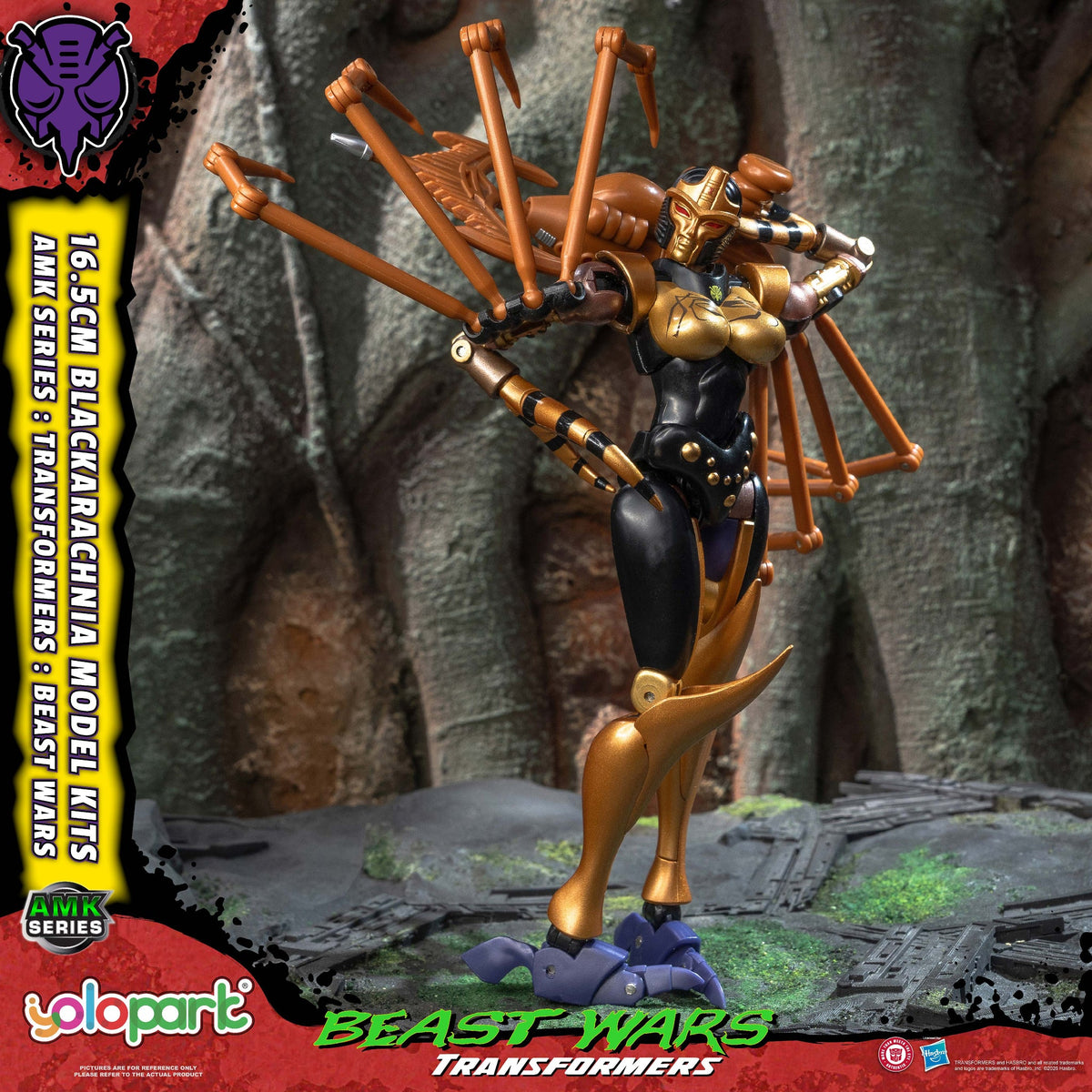 Blackarachnia Beast Wars 16,5 cm AMK Series