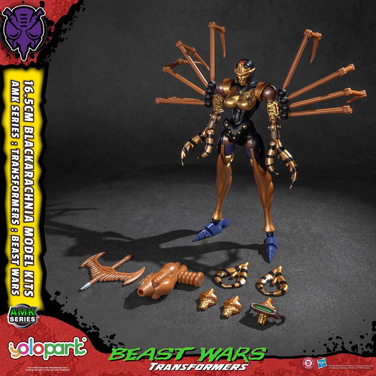 Blackarachnia Beast Wars 16,5 cm AMK Series