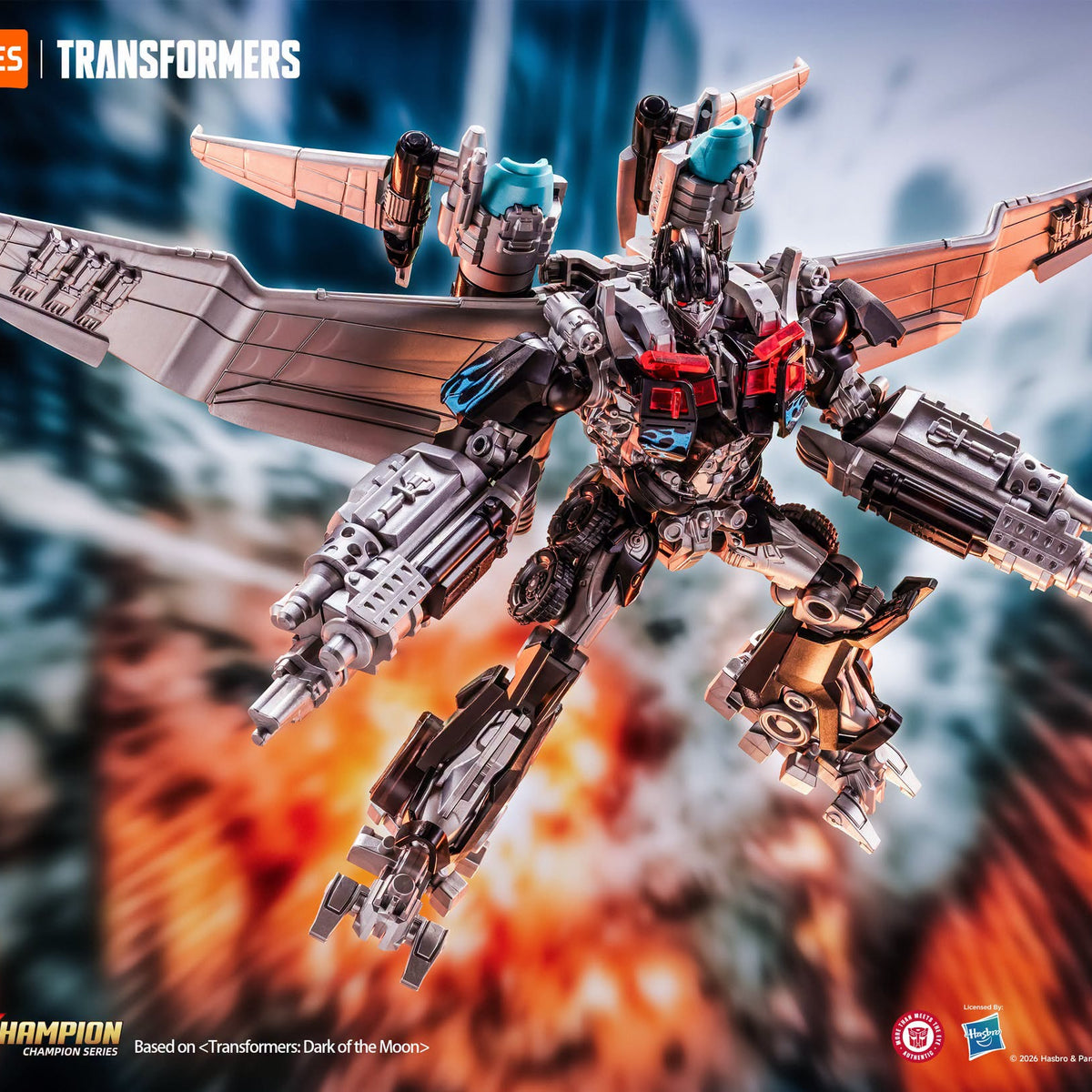 Nemesis Prime Dark of the Moon 11,5 cm Champion Class