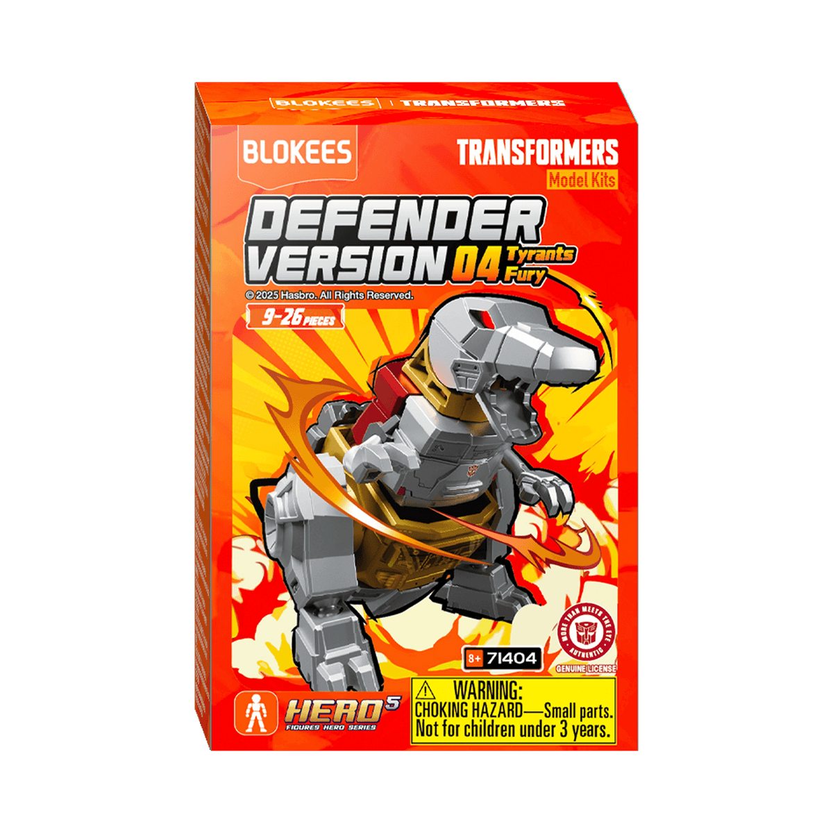 Galaxy Defender Version 04 Tyrants Fury Full Set