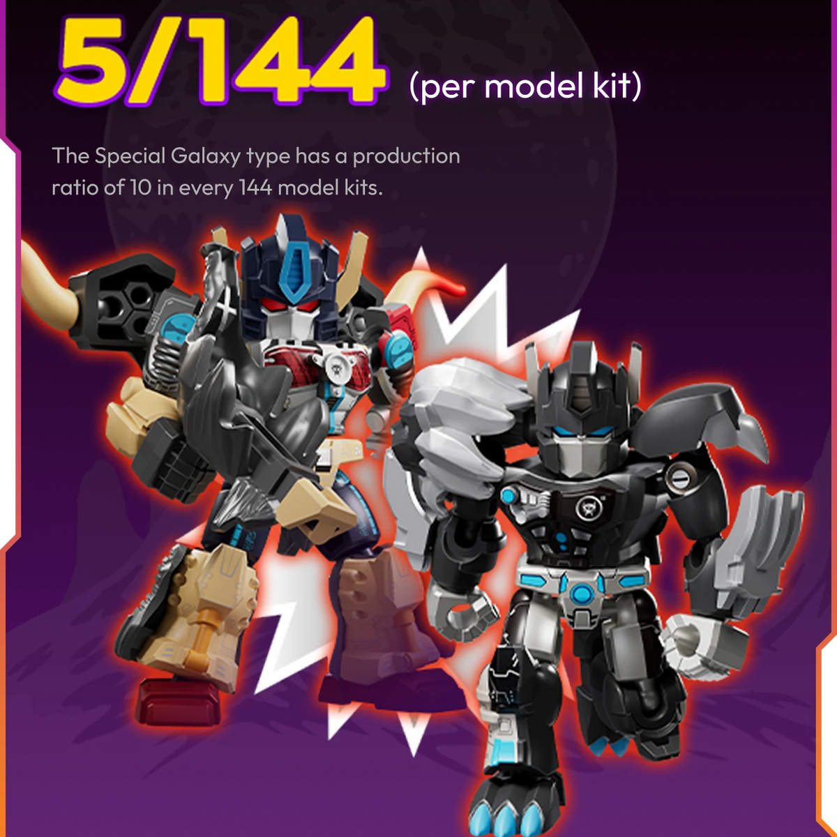 Galaxy Defender Version 07 Power Of The Beast Full Set