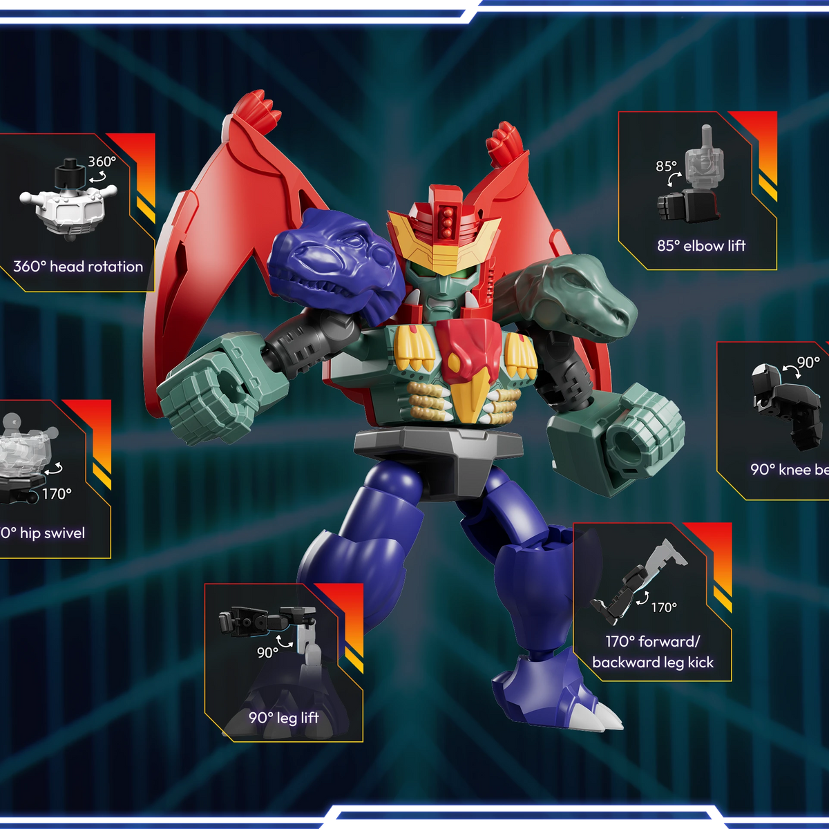 Galaxy Defender Version 07 Power Of The Beast Full Set