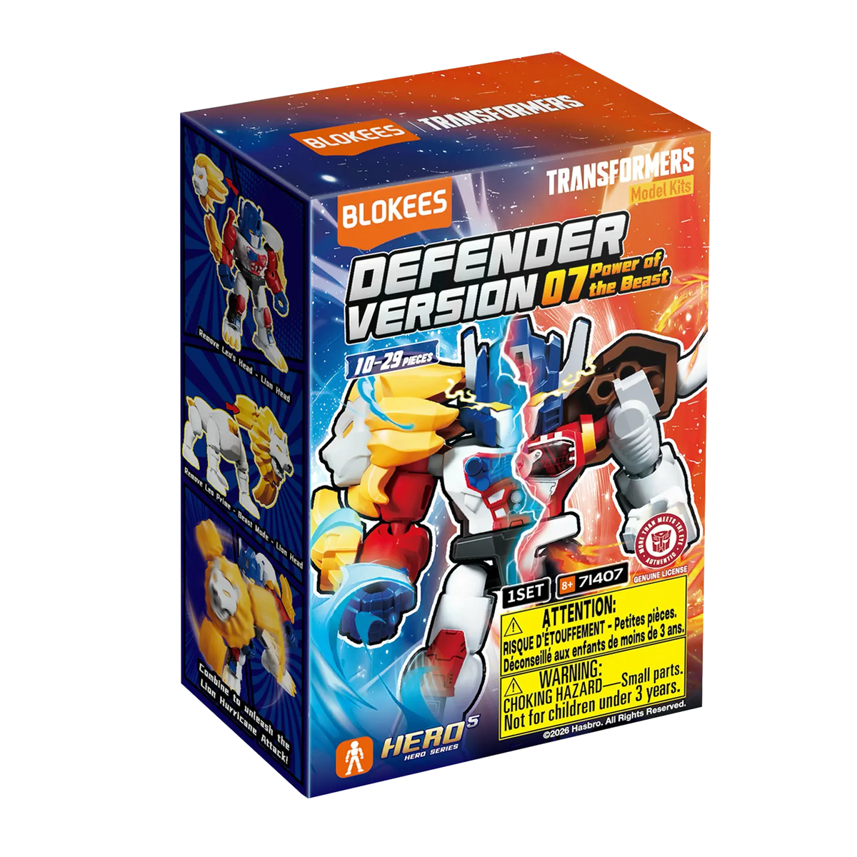 Galaxy Defender Version 07 Power Of The Beast Full Set