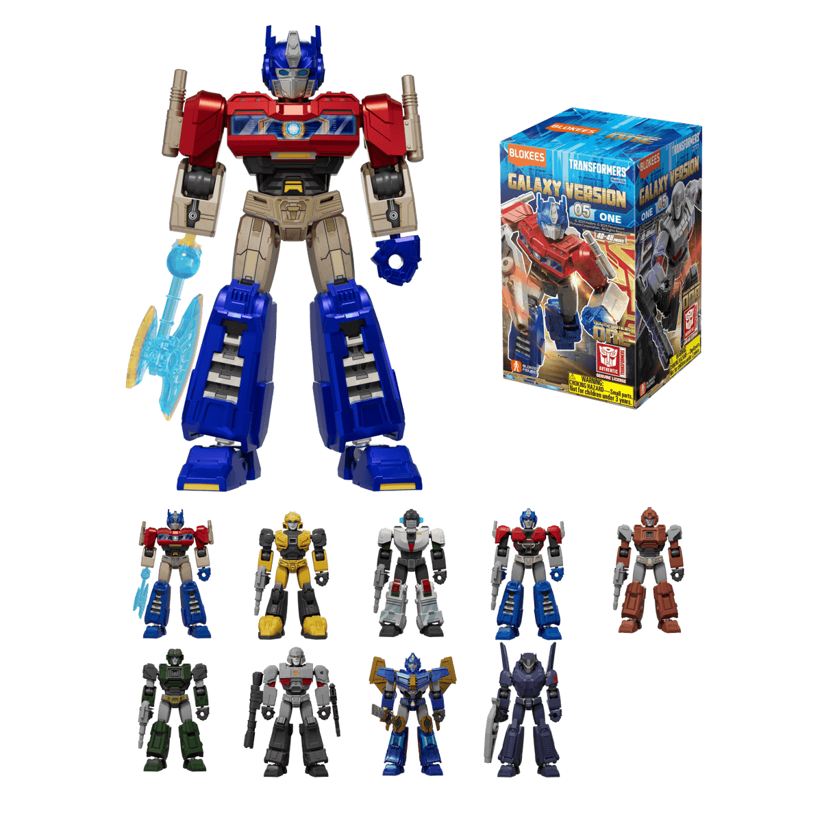 Transformers Modellbausatz Blokees Galaxy Version 05 EINS