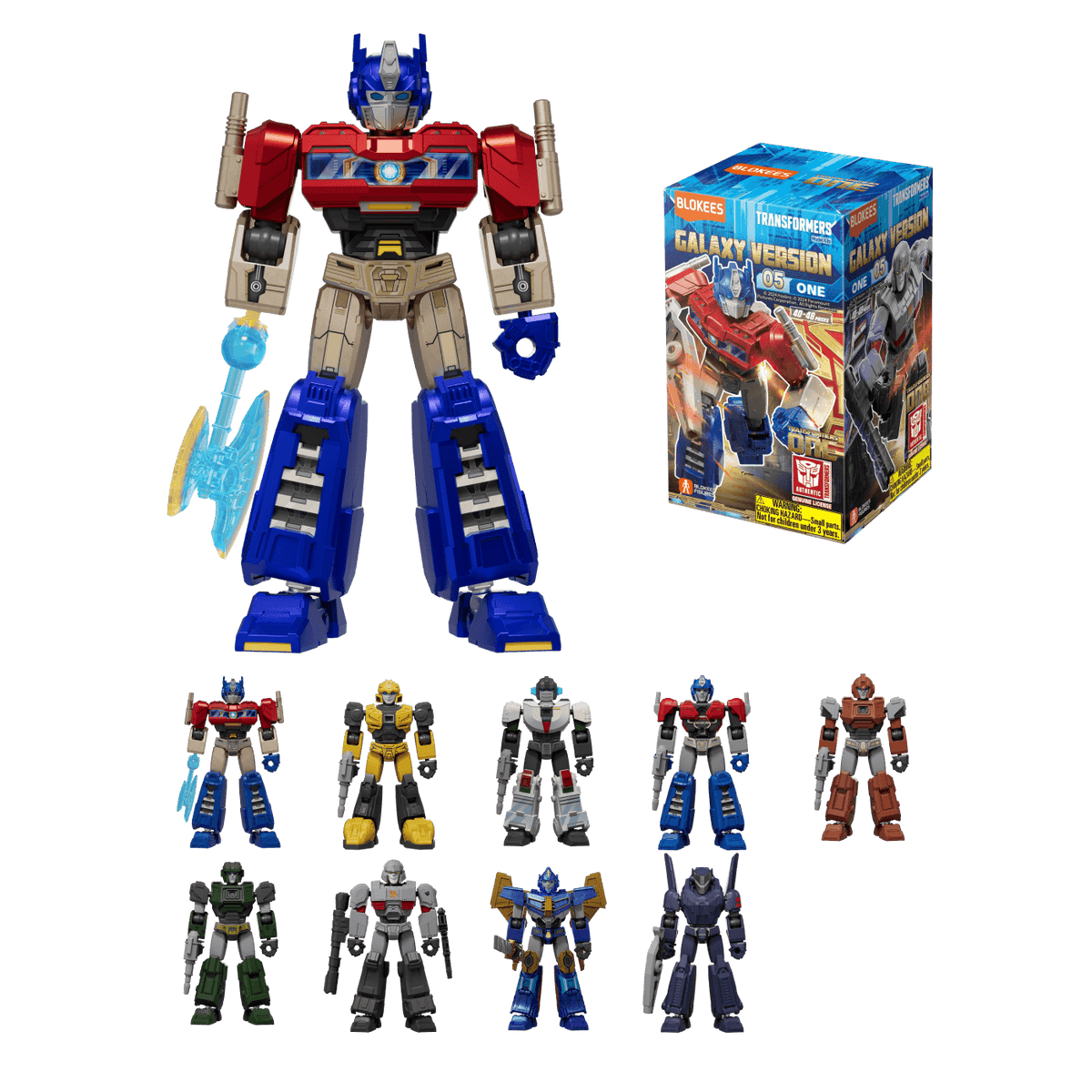 Transformers One Set Galaxy Version 05 Full Set
