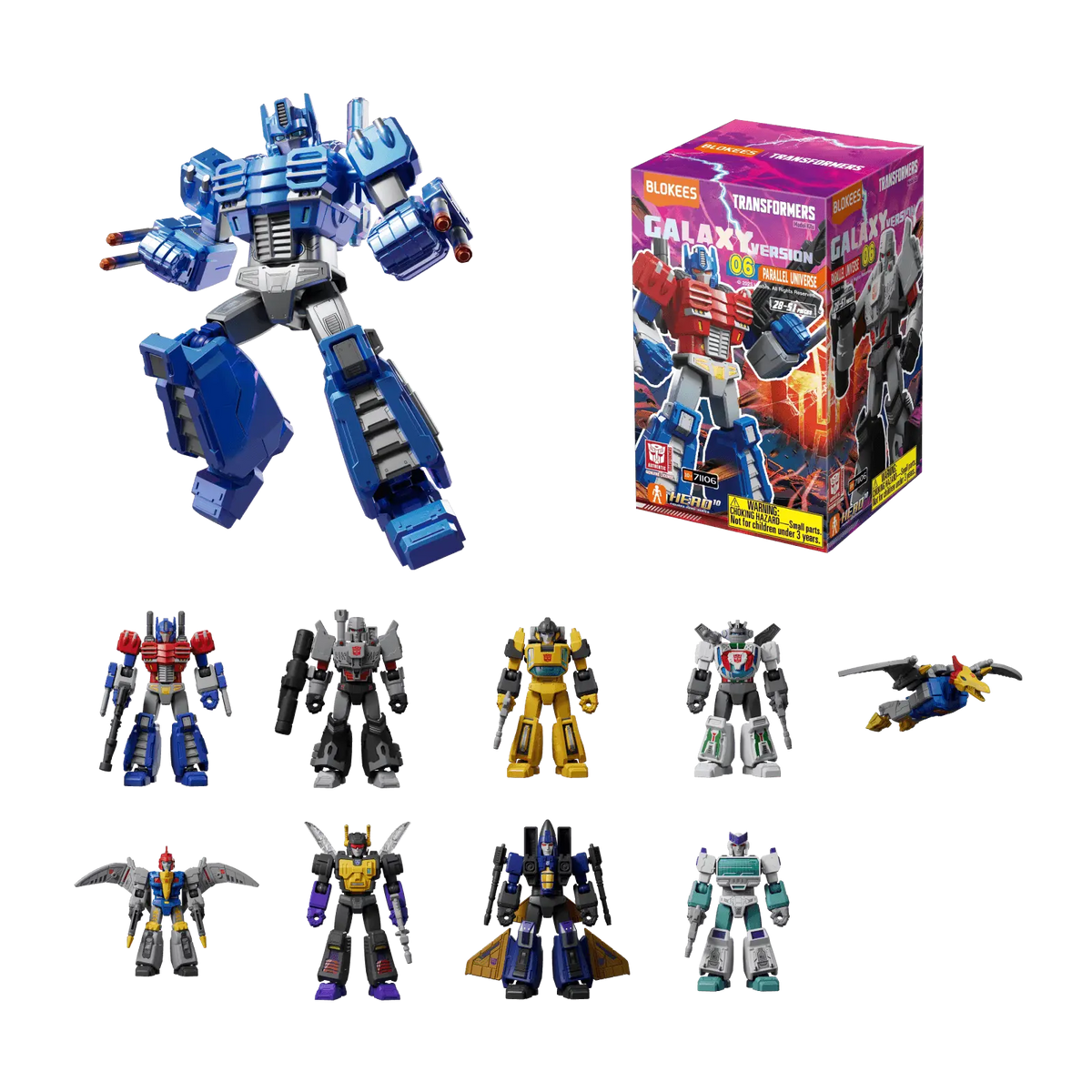 Parallel Universe Set Galaxy Version 06 Blokees Model-Kits