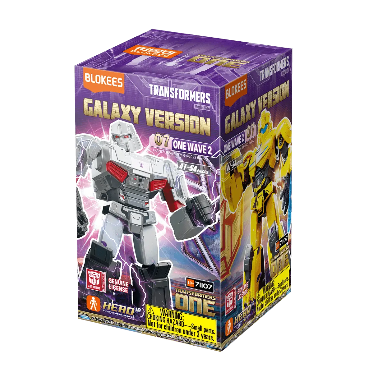 Transformers One Vague 2 Set Galaxy Version 07 Full Set