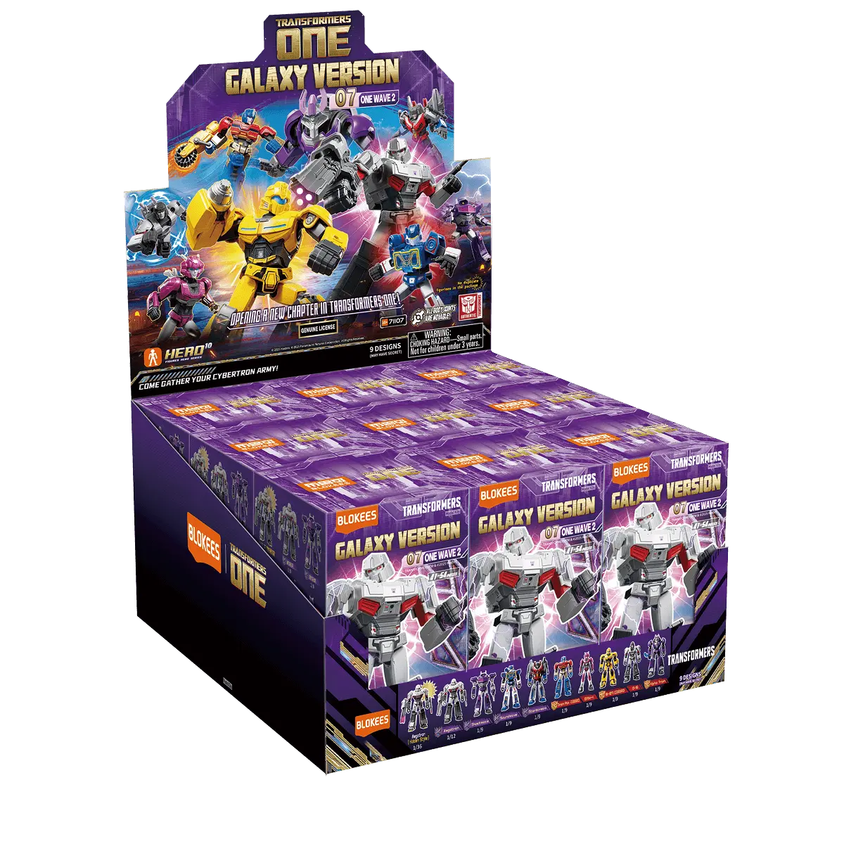Transformers One Vague 2 Set Galaxy Version 07 Full Set