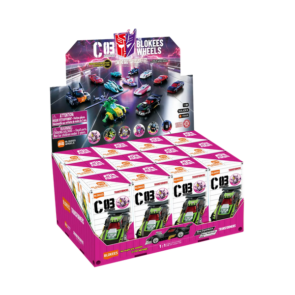 Blokees Wheels C03 Wreck'N Rule 2 Full Set
