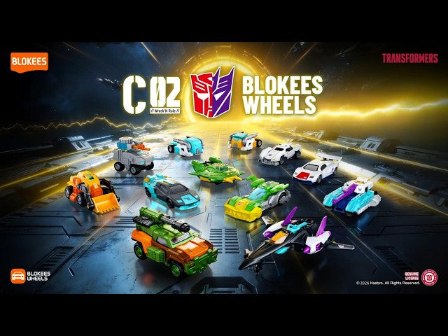 Blokees Wheels C02 Wreck'N Rule Full Set
