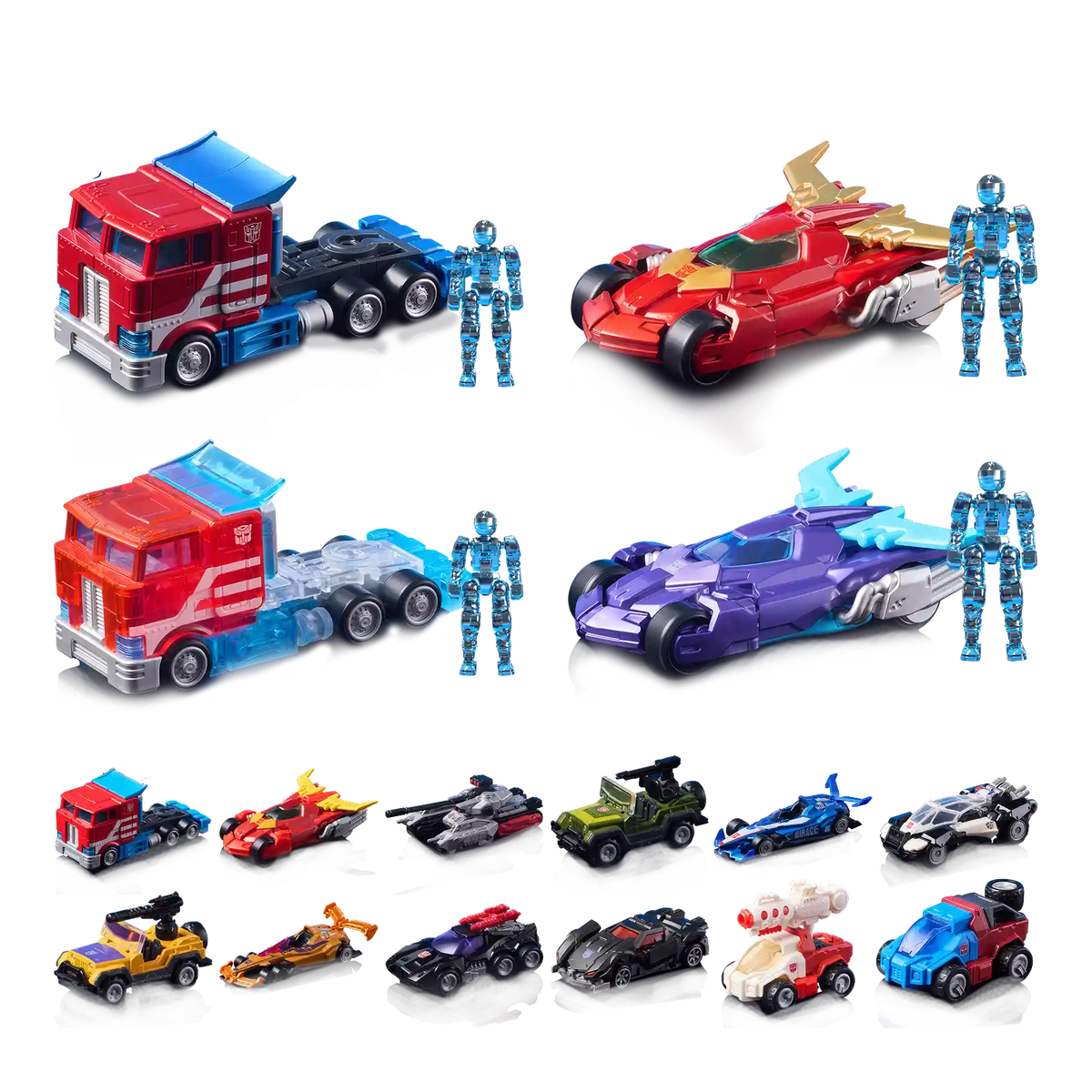 Blokees Wheels C01 Roll Out ! Full Set