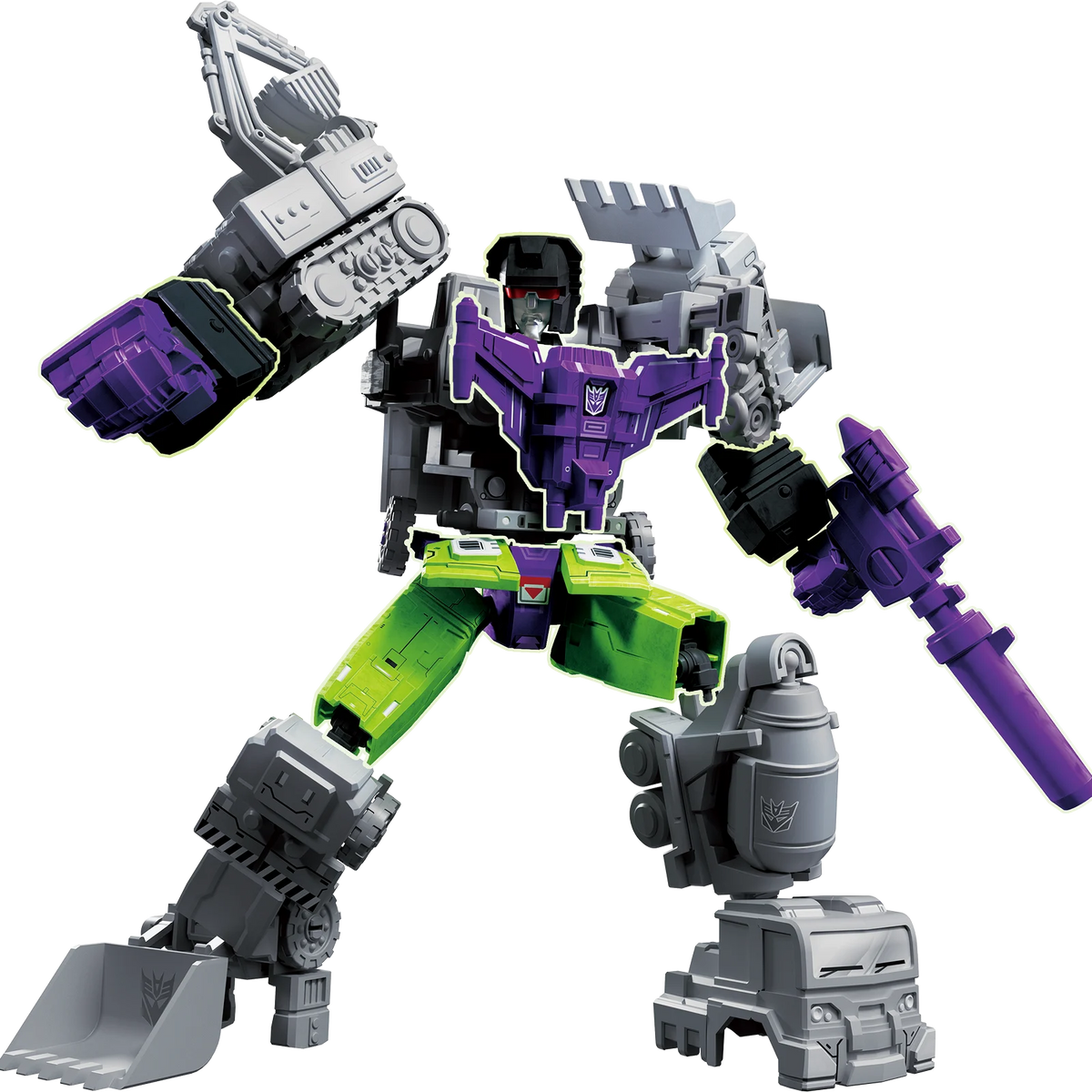 Devastator Kombinatiounsaccessoire Blokees Verteideger Versioun