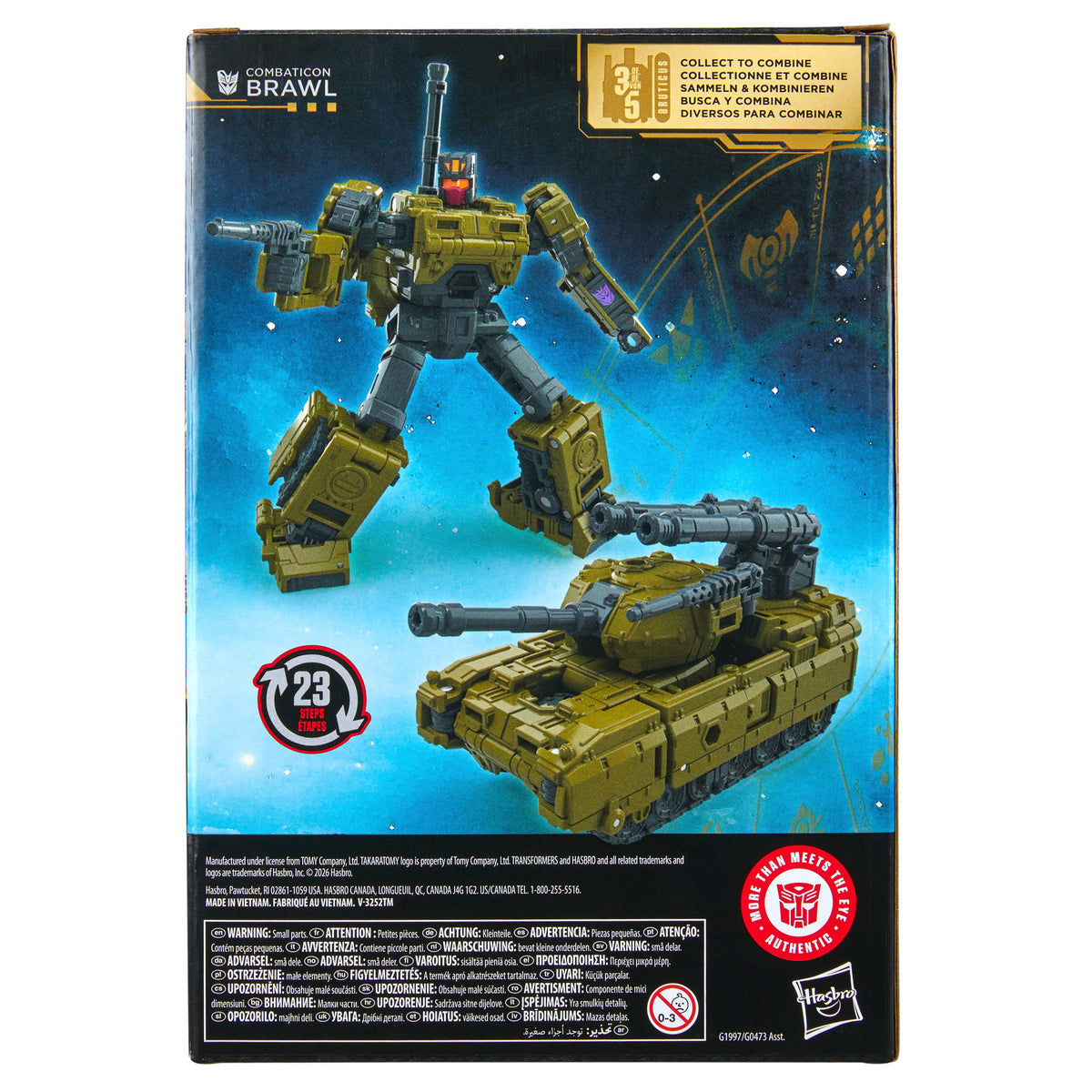 Brawl Combaticon Voyager Klasse 14cm Age Of The Primes
