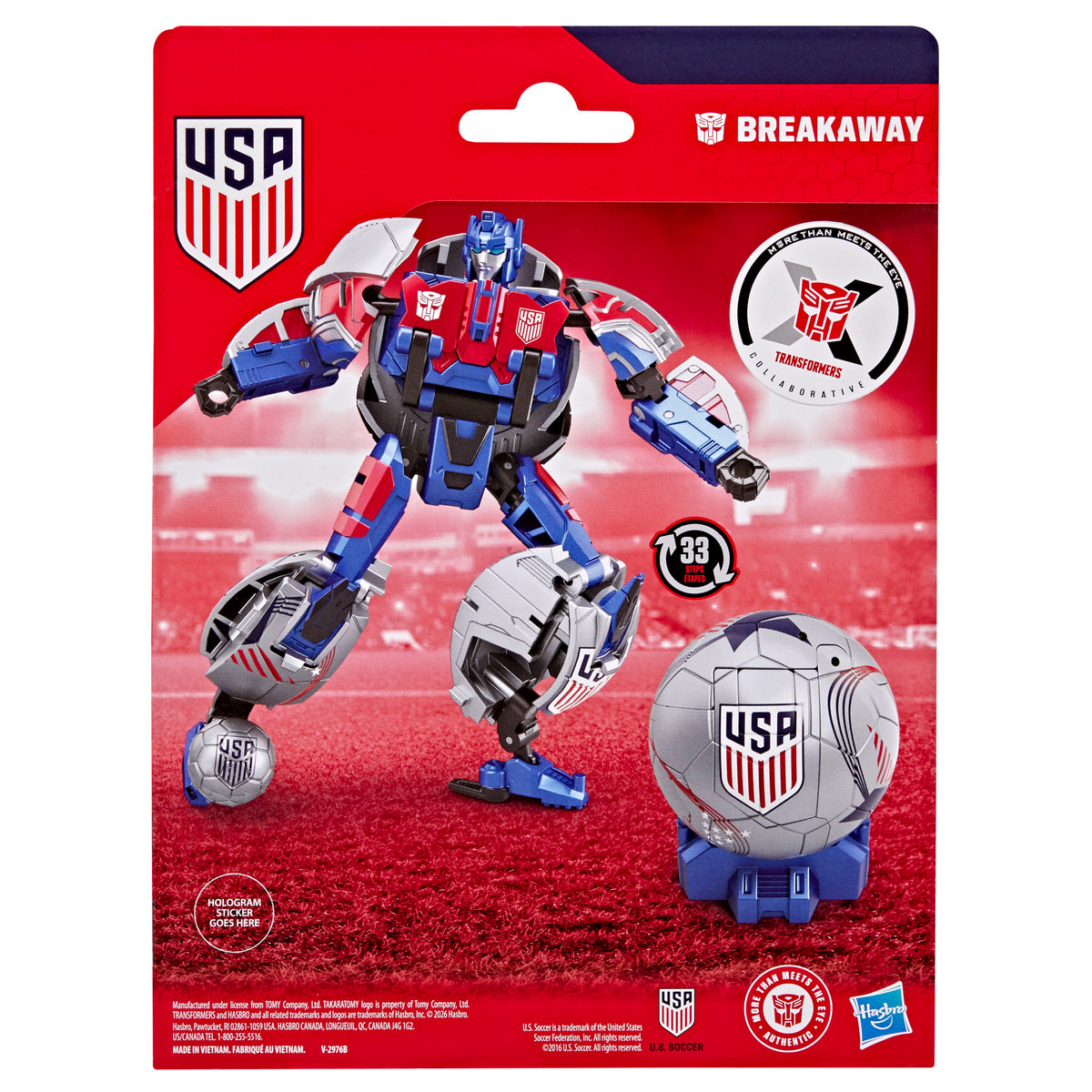 Breakaway Deluxe Class 14 cm USA Soccer Collaborative