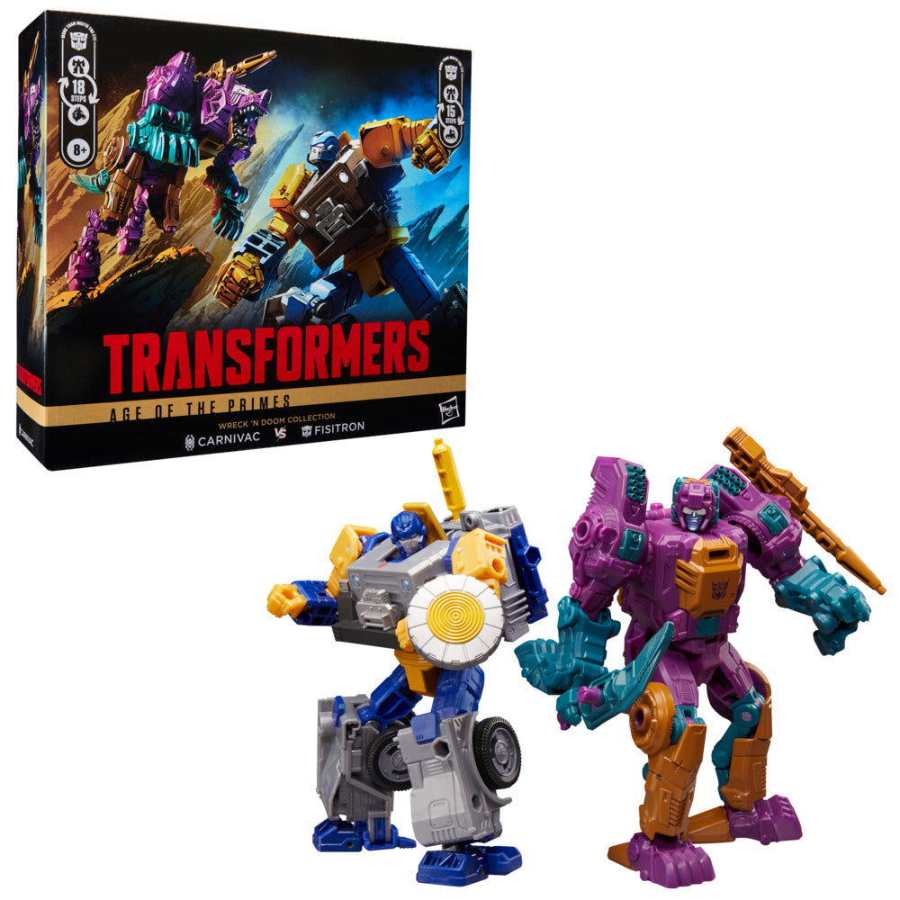 Fisitron & Carnivac Age Of The Primes Wreck 'n Doom Collection