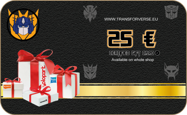 Gift Card Transforverse.eu