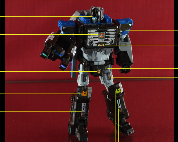 Greamáin do Cerebros Fortress Maximus Titans Returns ToyHax