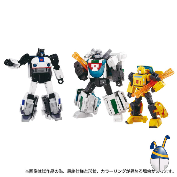 Caza Cybertron Bumblebee Jazz y Wheeljack Orígenes 10,5-13cm Serie Captura Dramática