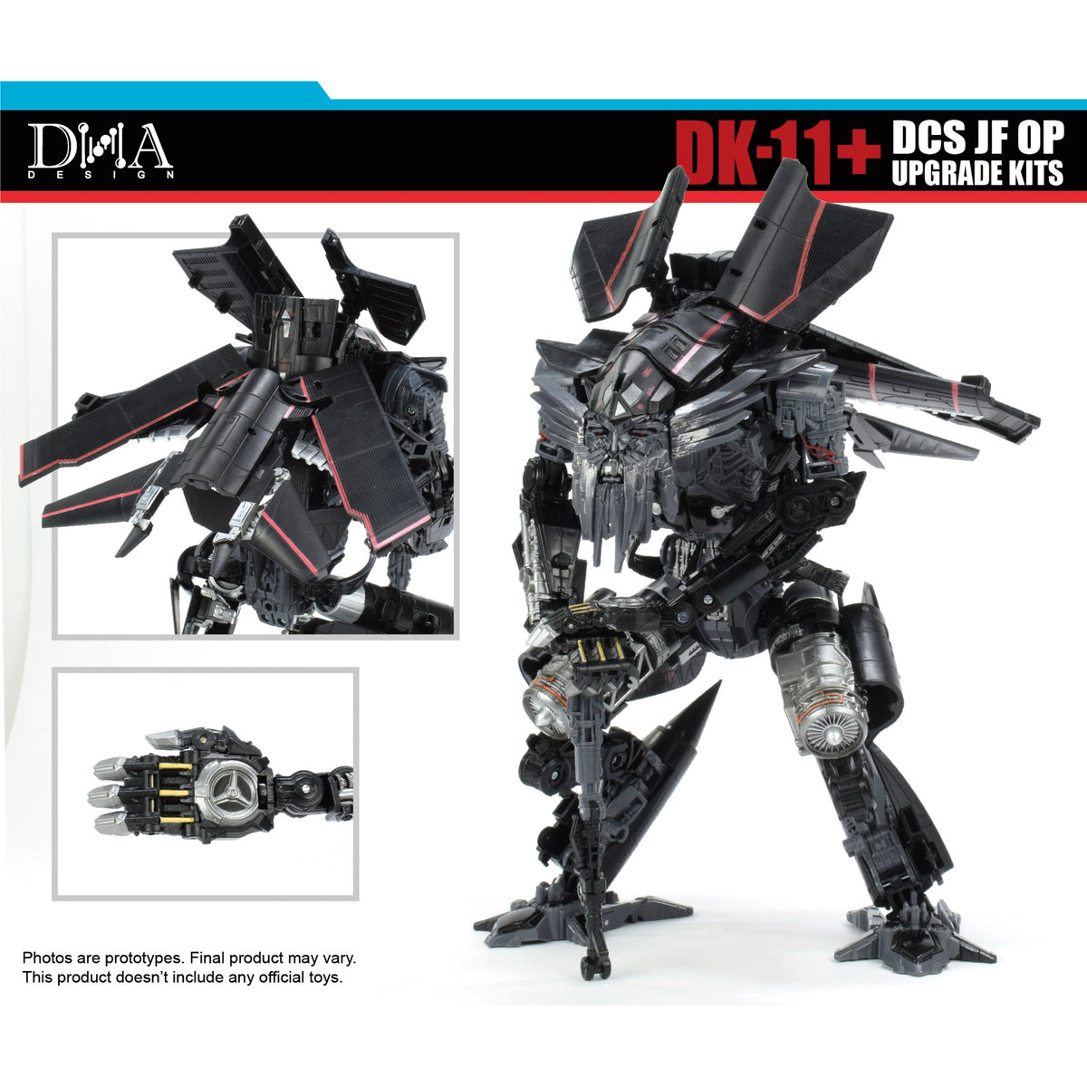 DK-11+ Jetwing Optimus Dramatic Capture Series Optimus & Jetfire Upgrade Kits