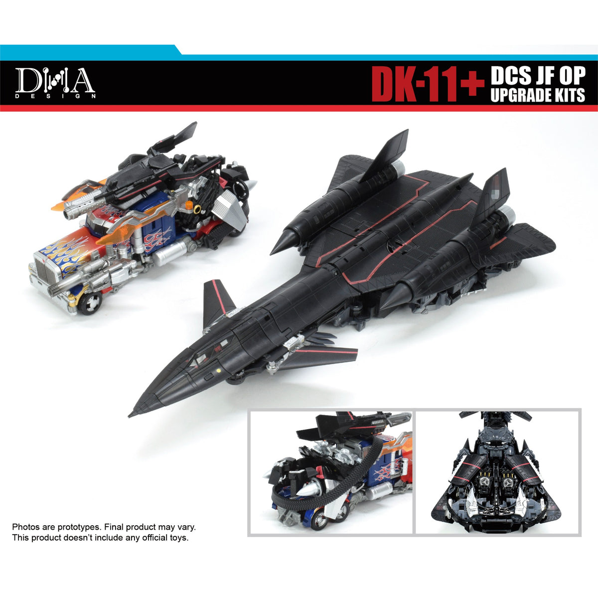 DK-11+ Jetwing Optimus Dramatic Capture Series Optimus & Jetfire Upgrade Kits