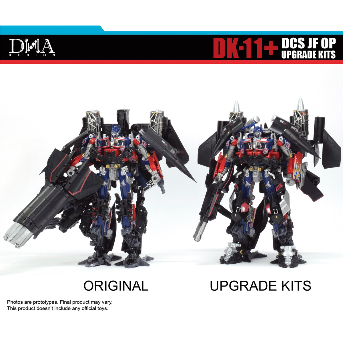 DK-11+ Jetwing Optimus Dramatic Capture Series Optimus & Jetfire Upgrade Kits