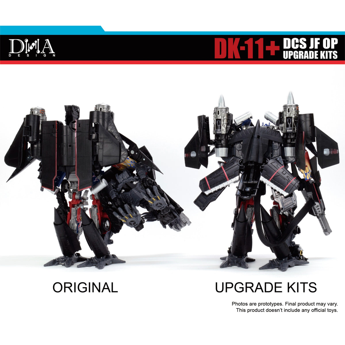 DK-11+ Jetwing Optimus Dramatic Capture Series Optimus & Jetfire Upgrade Kits
