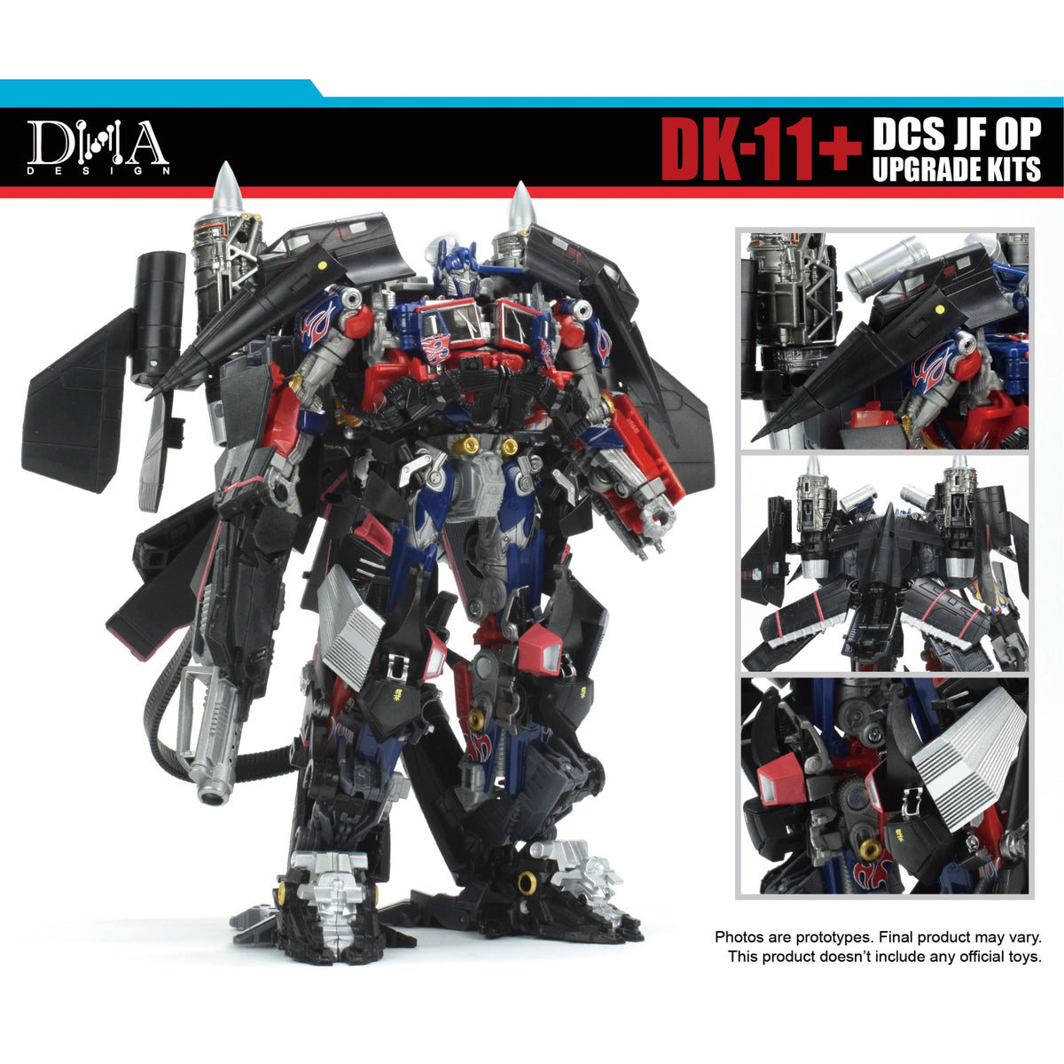 DK-11+ Jetwing Optimus Dramatic Capture Series Optimus & Jetfire Upgrade Kits
