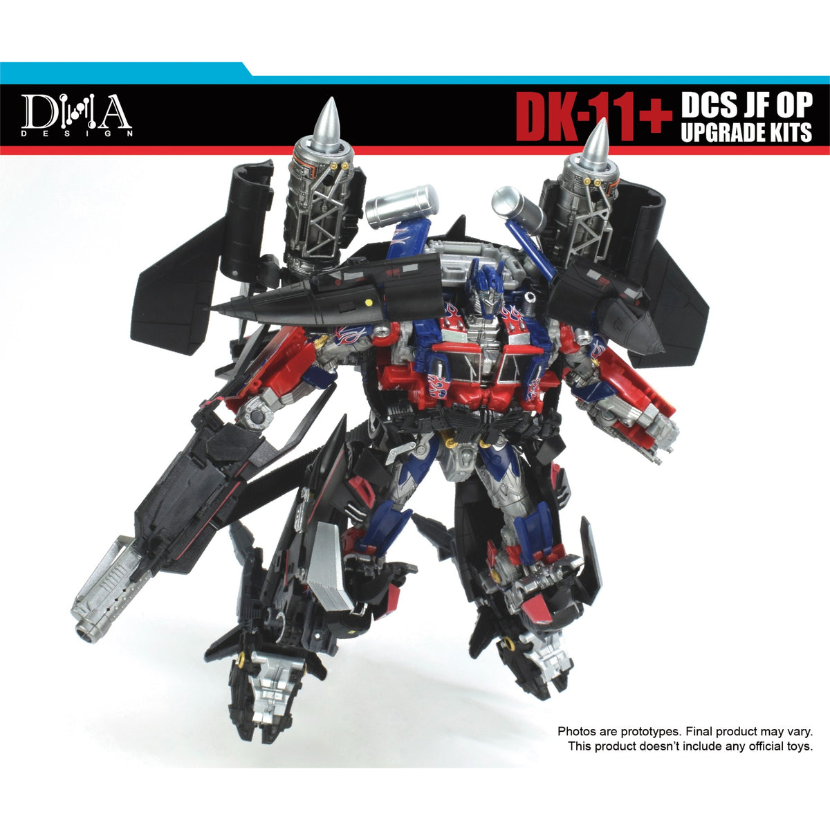 DK-11+ Jetwing Optimus Dramatic Capture Series Optimus & Jetfire Upgrade Kits