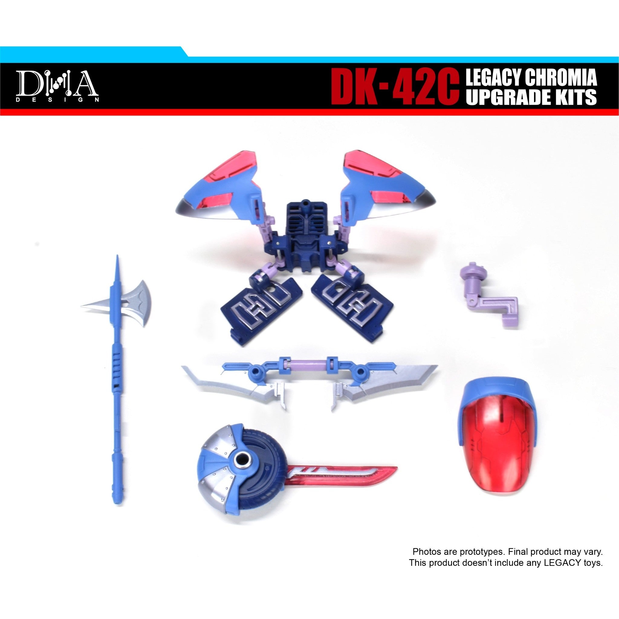DK-42C For Chromia Legacy United Upgrade-Kits – TRANSFORVERSE.EU