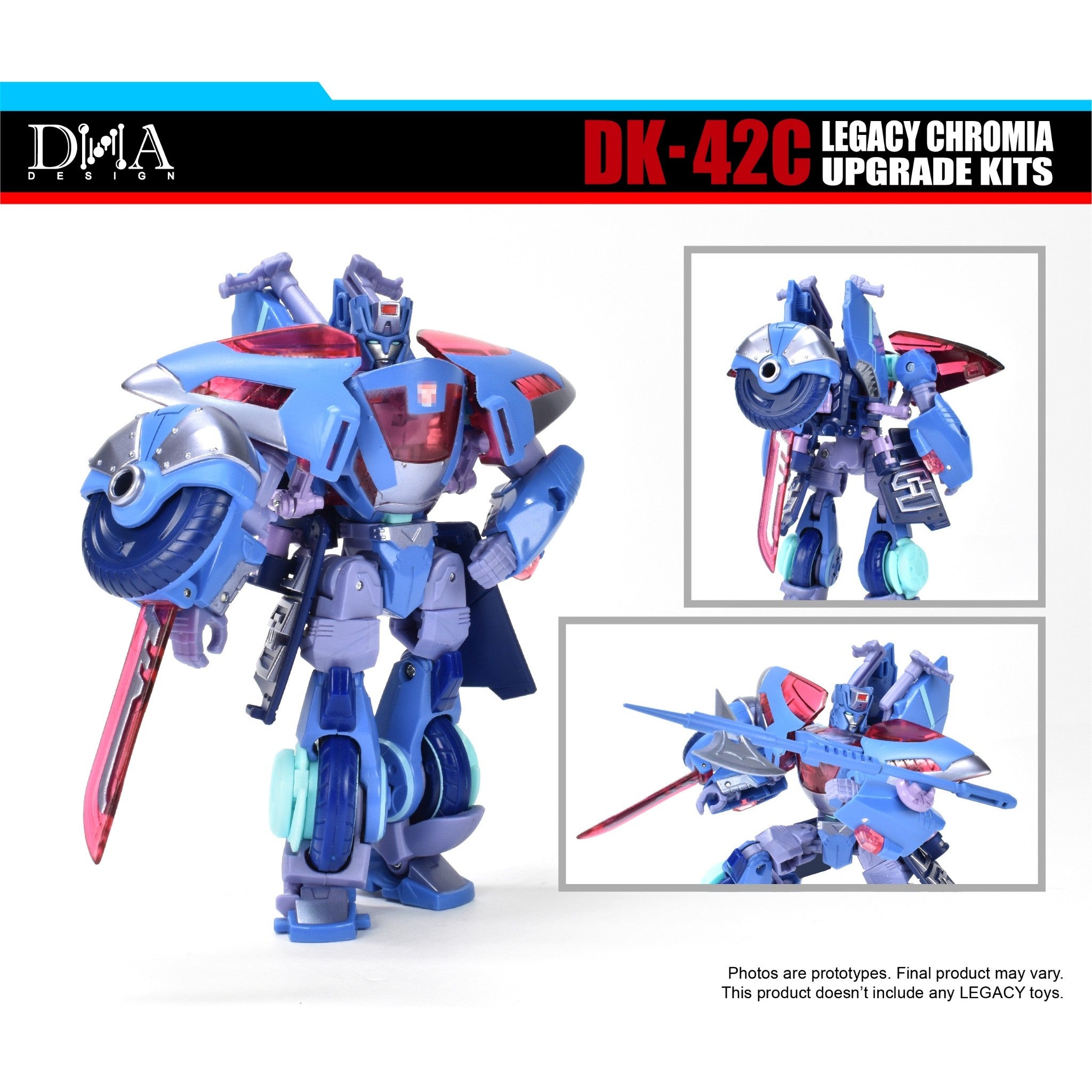 Armored Chromia Legacy United + DK-42C Upgrade-Kits – TRANSFORVERSE.EU