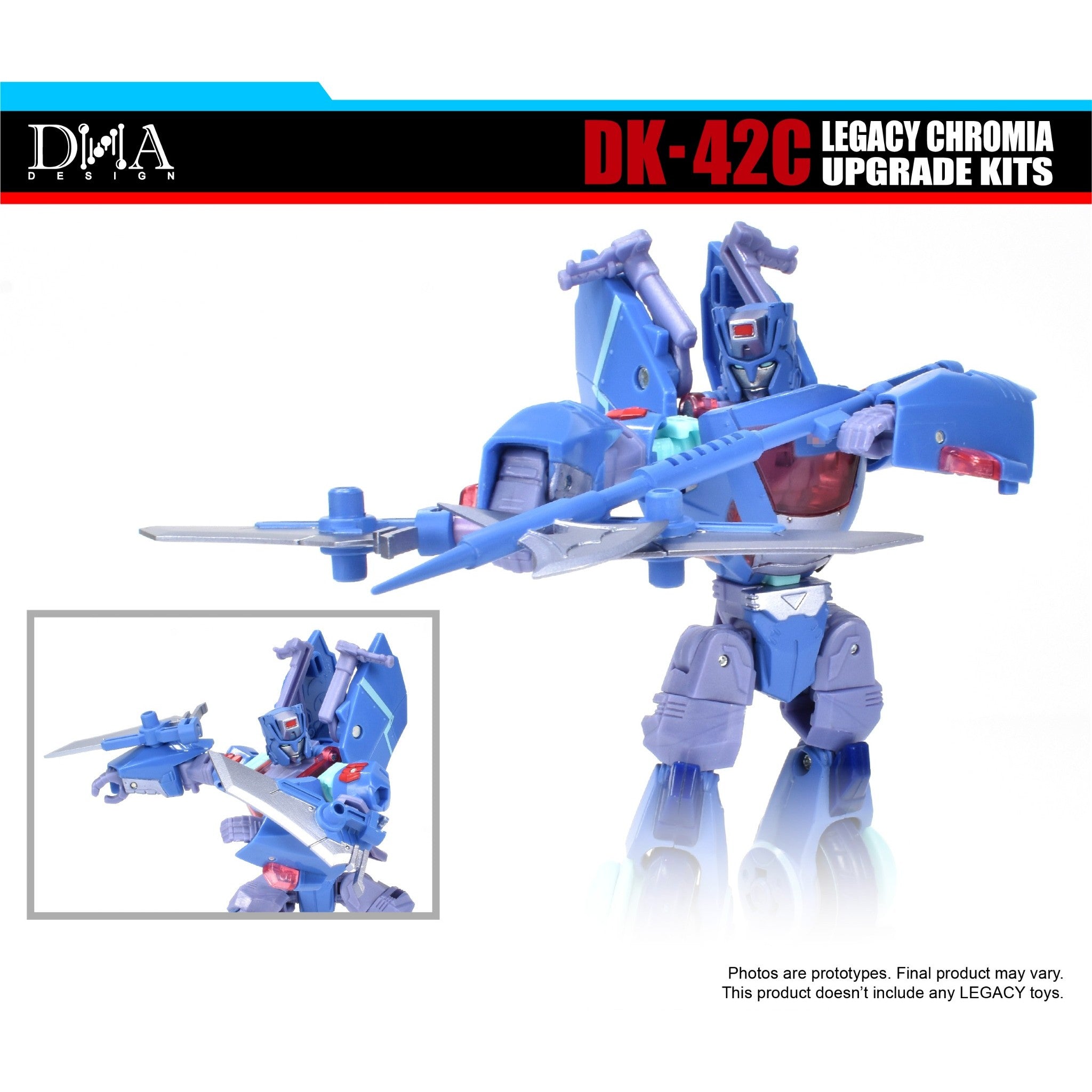 Armored Chromia Legacy United + DK-42C Upgrade-Kits – TRANSFORVERSE.EU