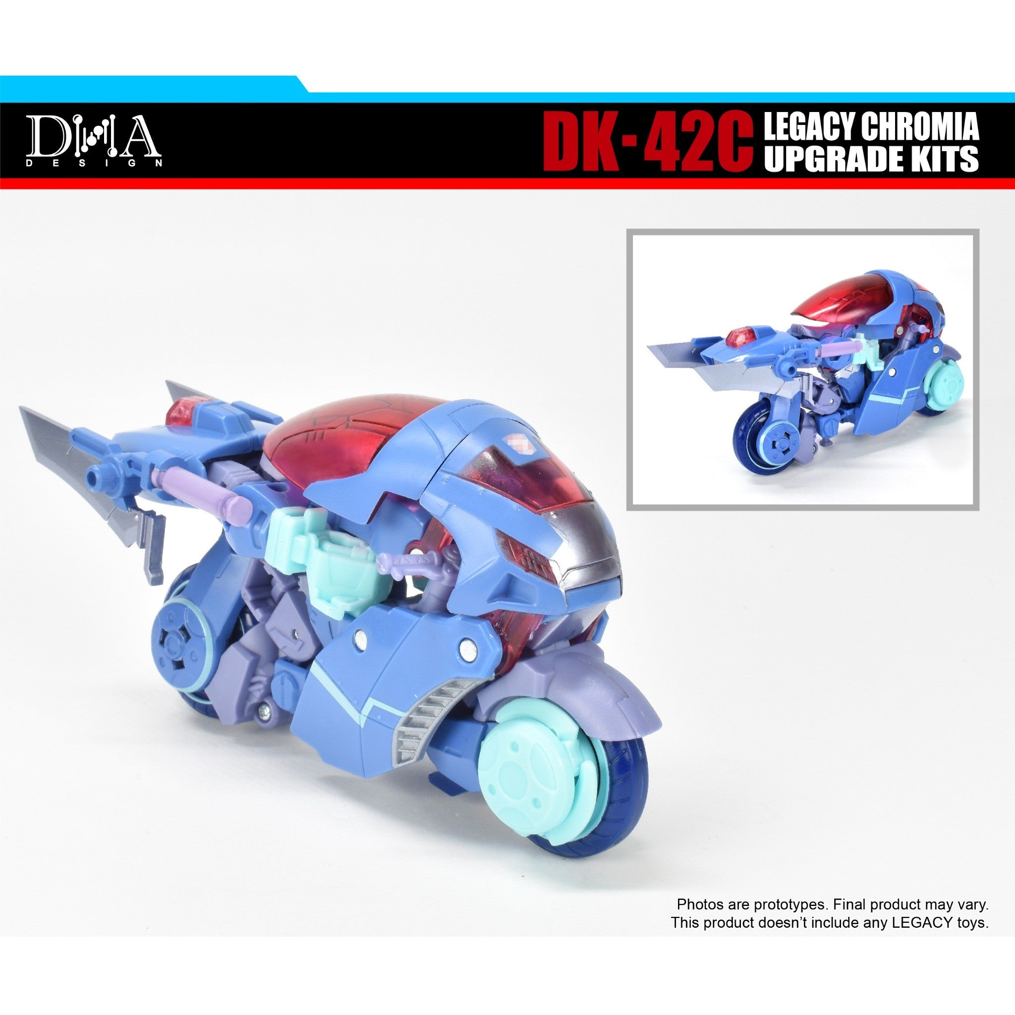 Armored Chromia Legacy United + DK-42C Upgrade-Kits – TRANSFORVERSE.EU