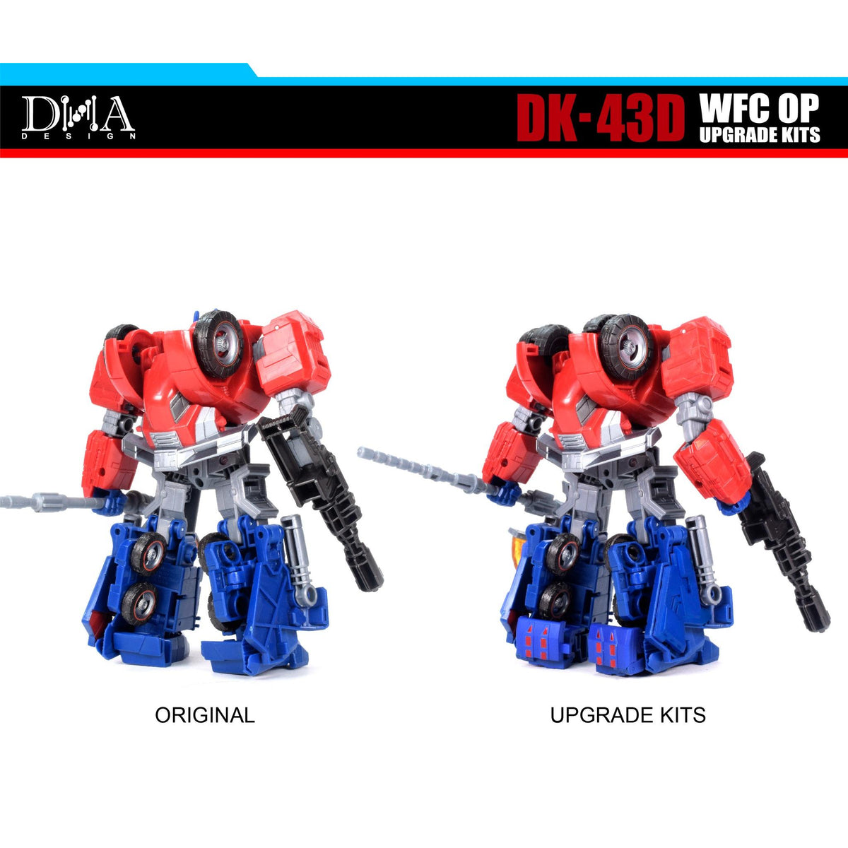 DK43-D Pentru Optimus Studio Series Gamer Edition War For Cybertron Upgrade-Kits DNA