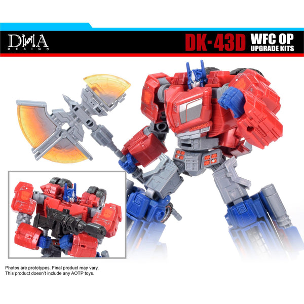 DK43-D Pour Optimus Studio Series Gamer Edition War For Cybertron Upgrade-Kits DNA