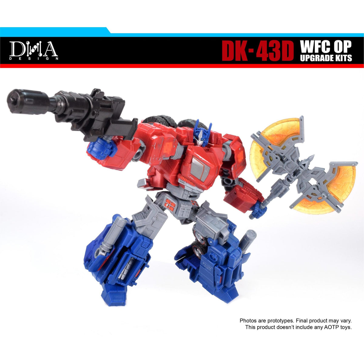 DK43-D Pentru Optimus Studio Series Gamer Edition War For Cybertron Upgrade-Kits DNA