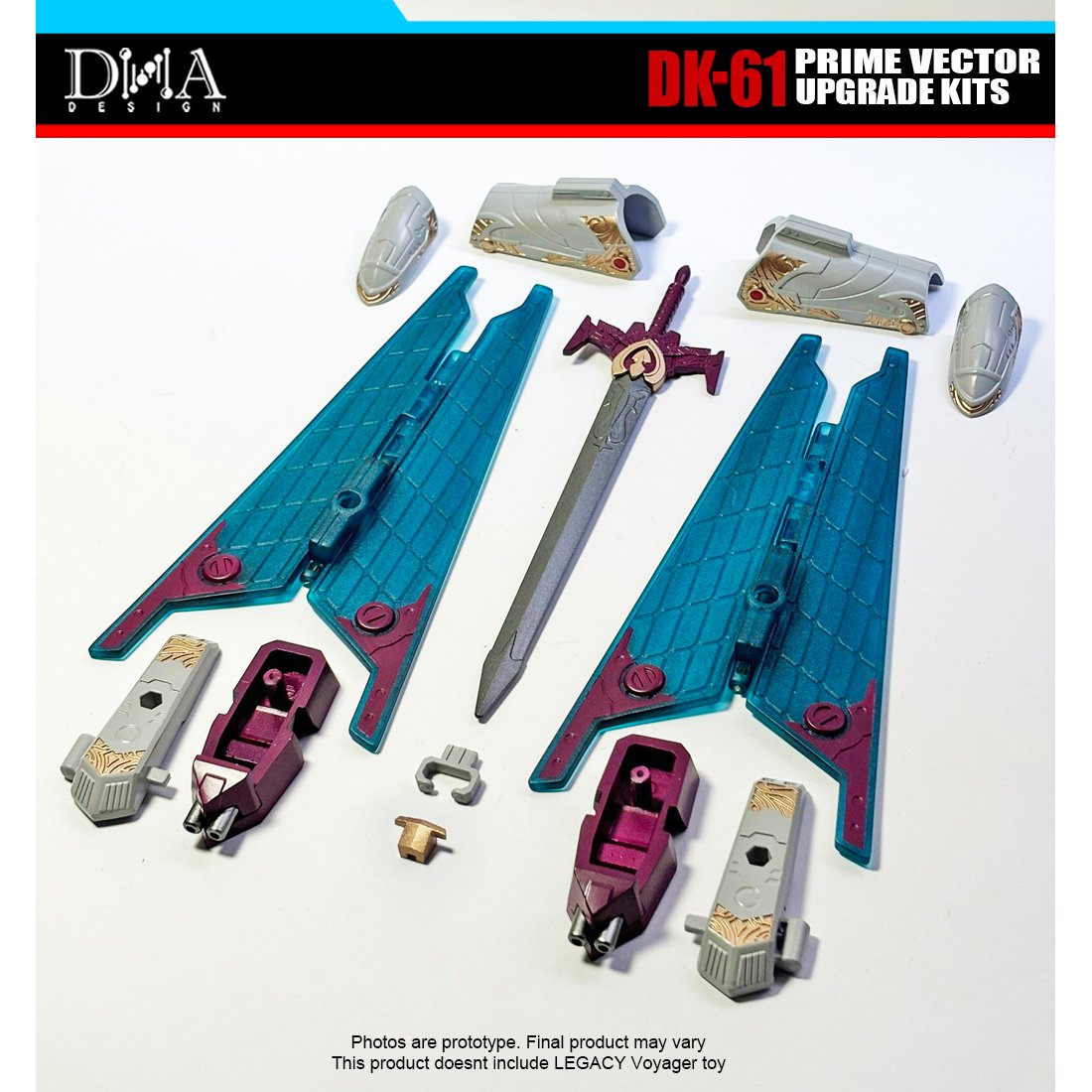 DK-61 Pre Vector Prime Legacy United Upgrade-Kits