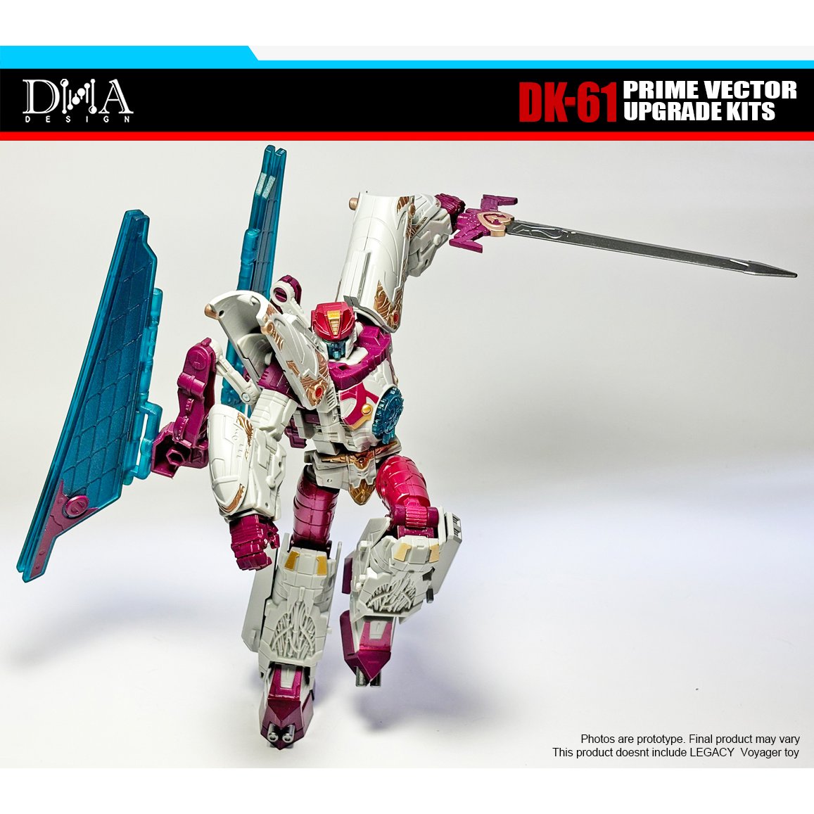 DK-61 For Vector Prime Legacy United Upgrade-Kits – TRANSFORVERSE.EU