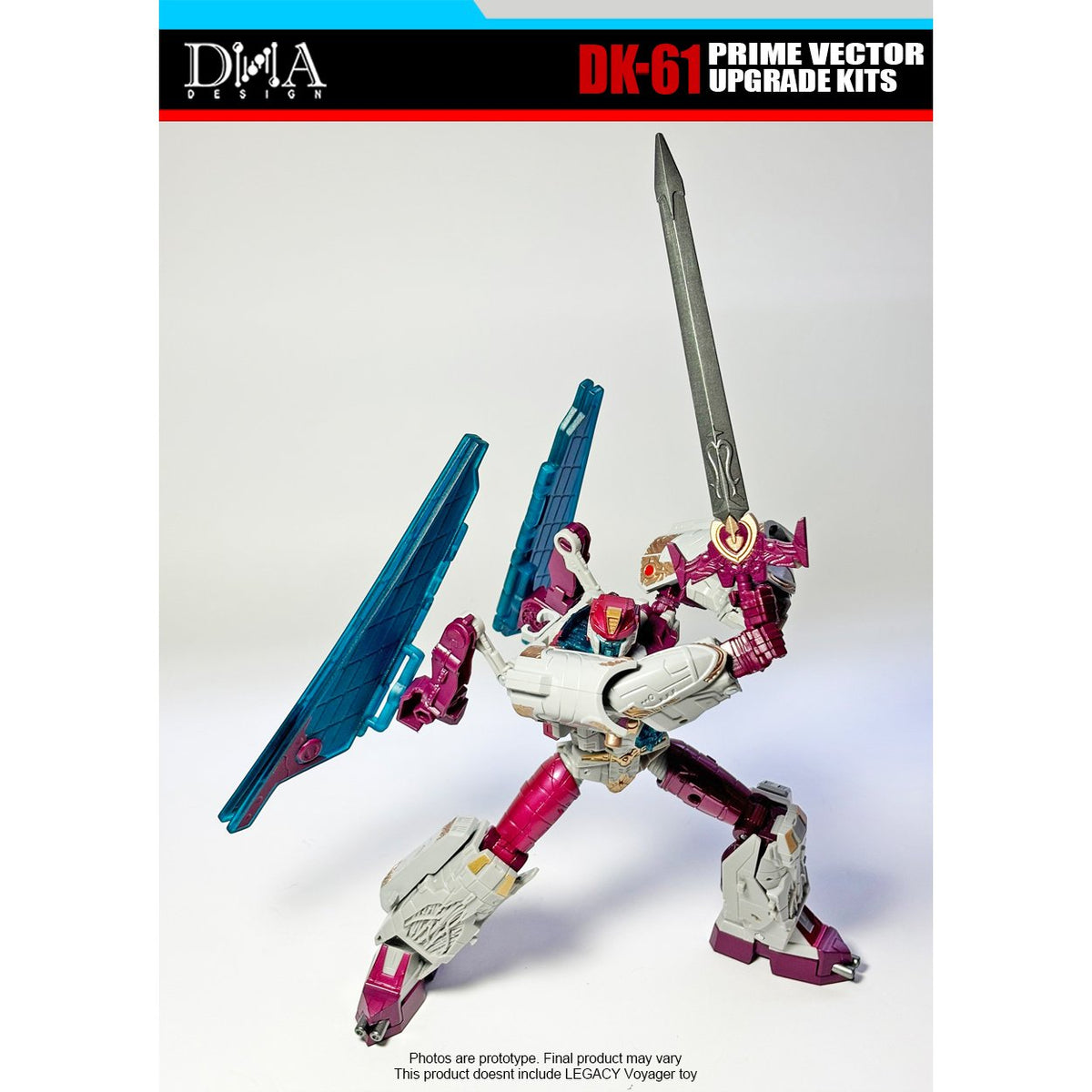 Custom Vector Prime DK-61 For Vector Prime Legacy United Upgrade-Kits – TRANSFORVERSE.EU