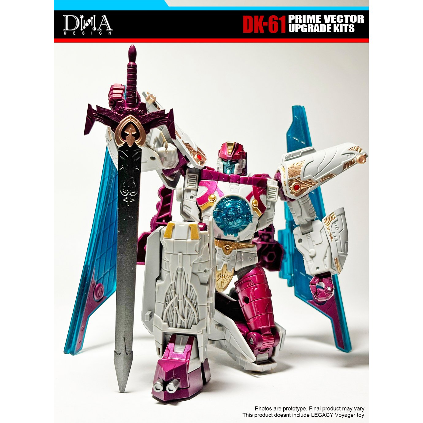 DK-61 For Vector Prime Legacy United Upgrade-Kits – TRANSFORVERSE.EU