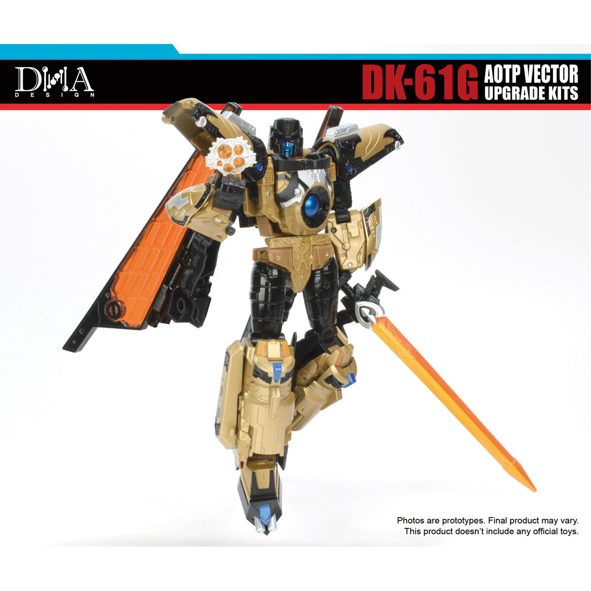 DK-61G Vector Prime Age of the Primes Upgrade Kits