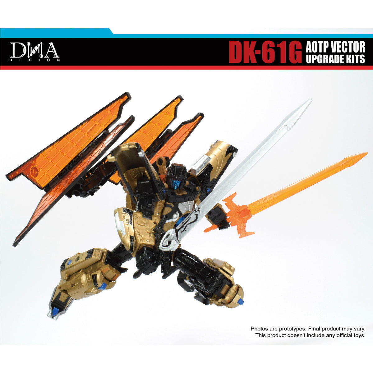 DK-61G Vector Prime Age of the Primes Upgrade Kits