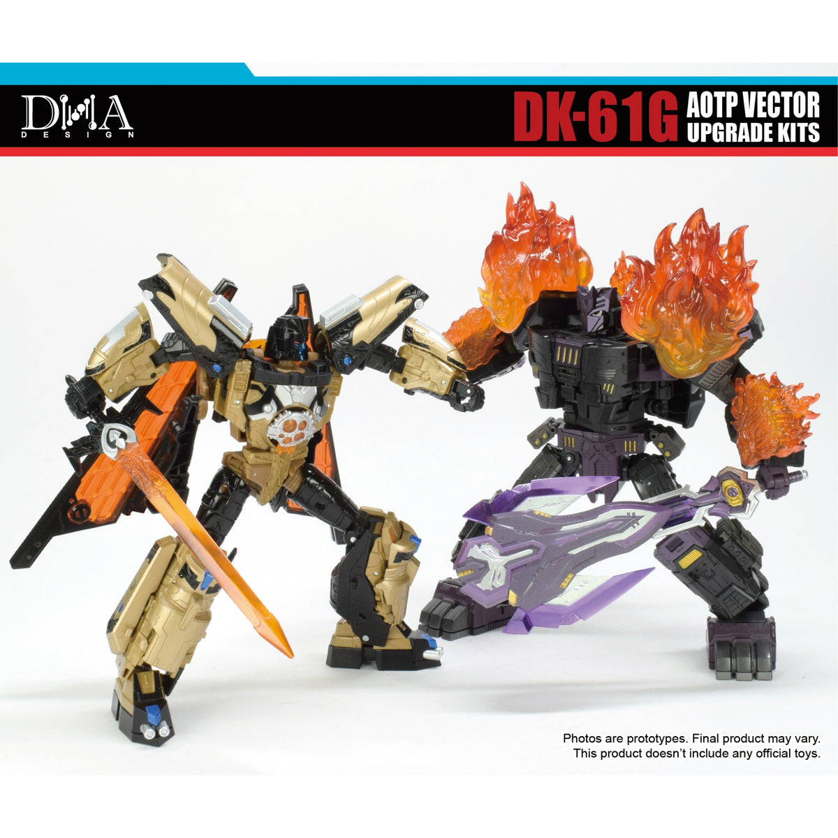 DK-61G Vector Prime Age of the Primes Upgrade Kits