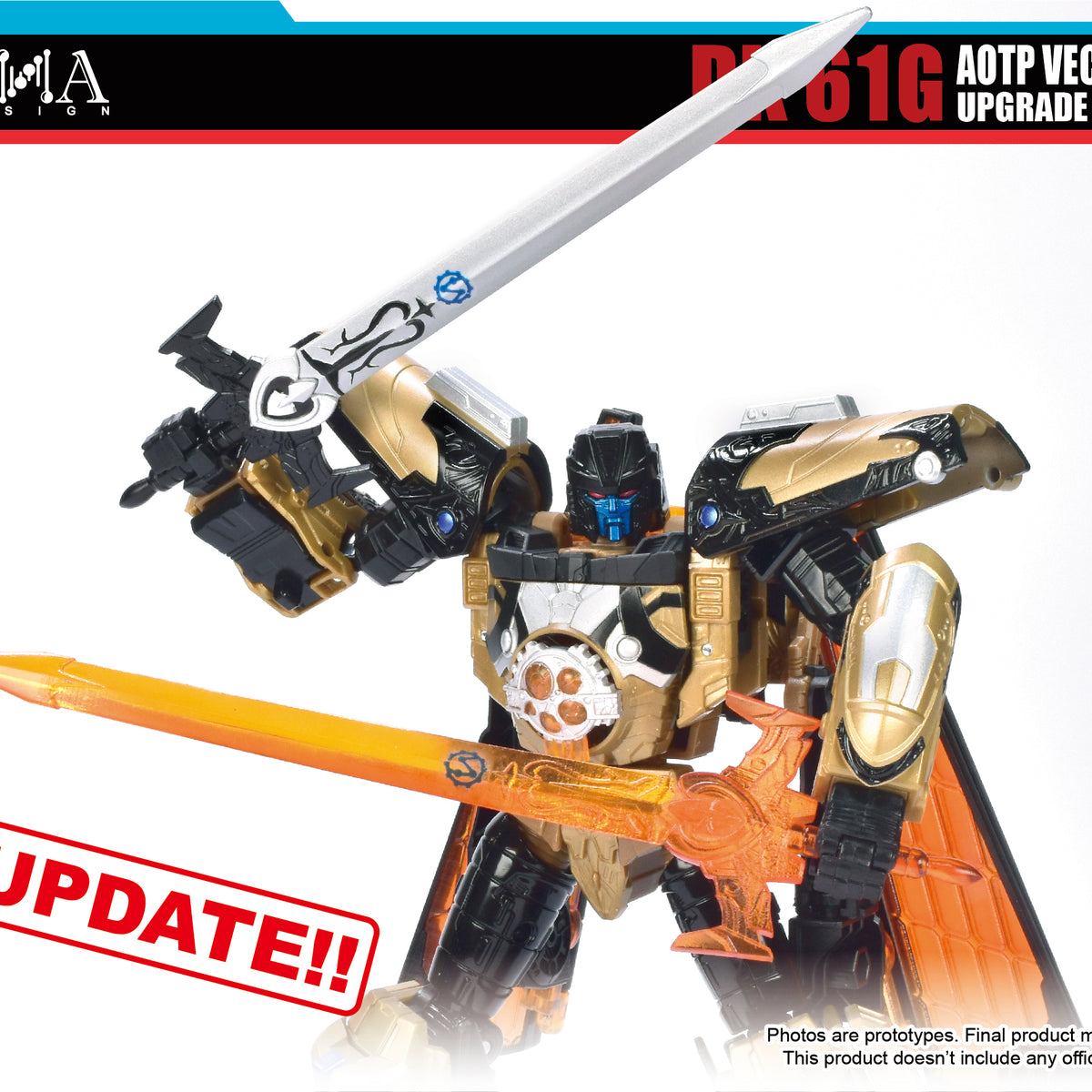 DK-61G Vector Prime Age of the Primes Upgrade Kits