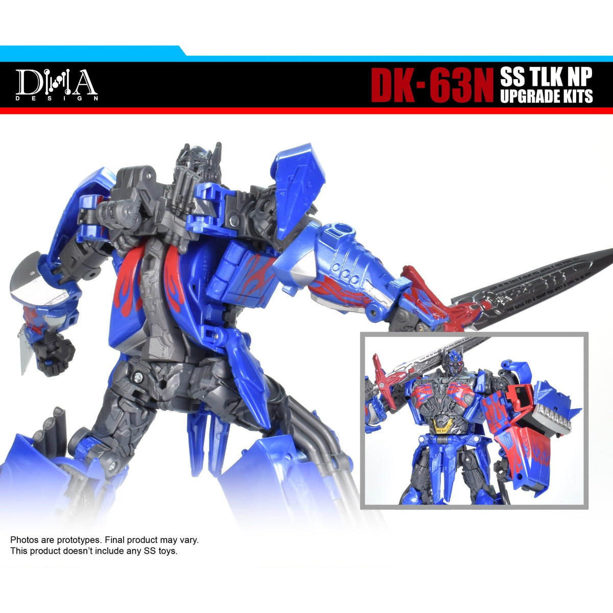 DK-63N Nemesis Prime Studio Series The Last Knight Upgrade-Kit