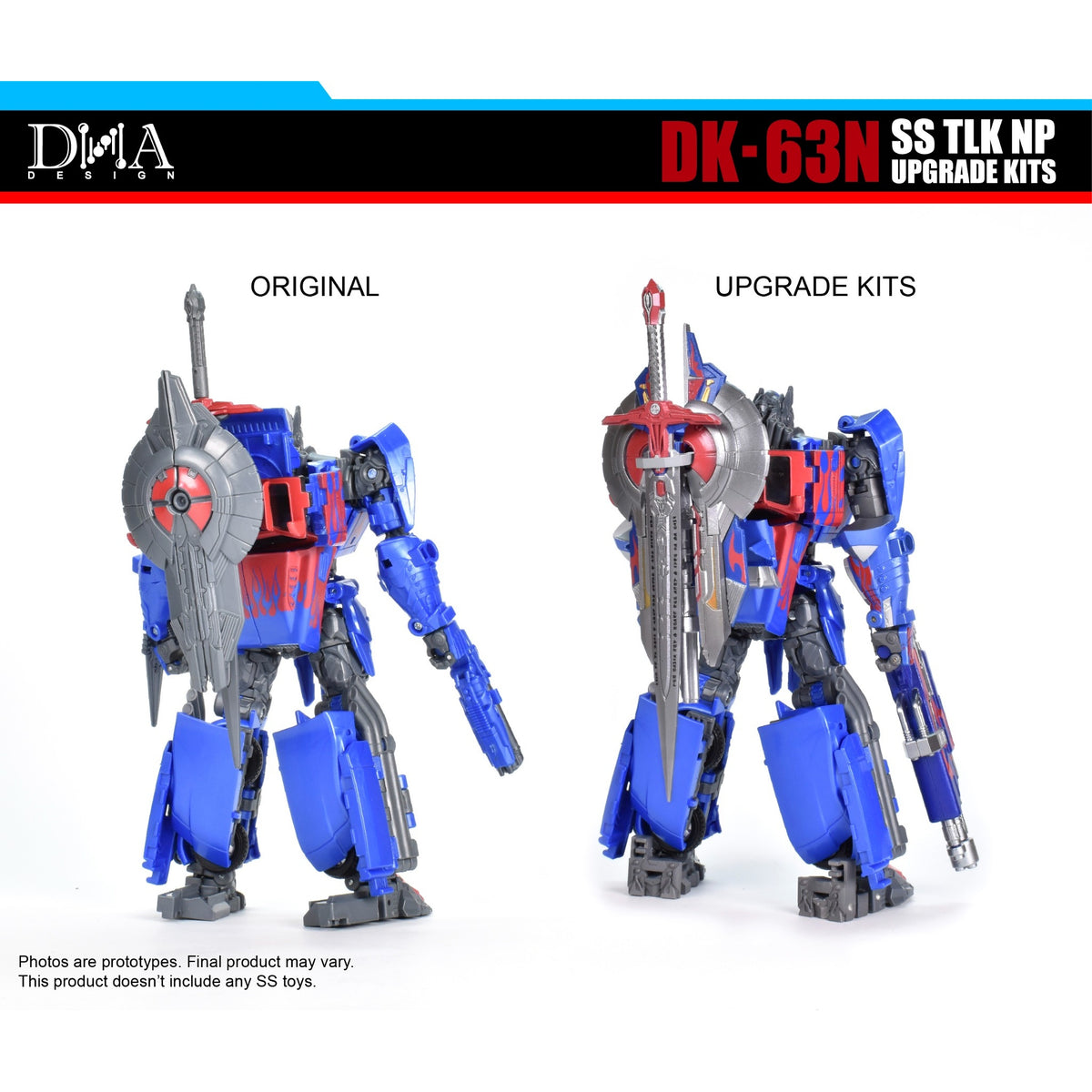 DK-63N Nemesis Prime Studio Series The Last Knight Upgrade-Kit