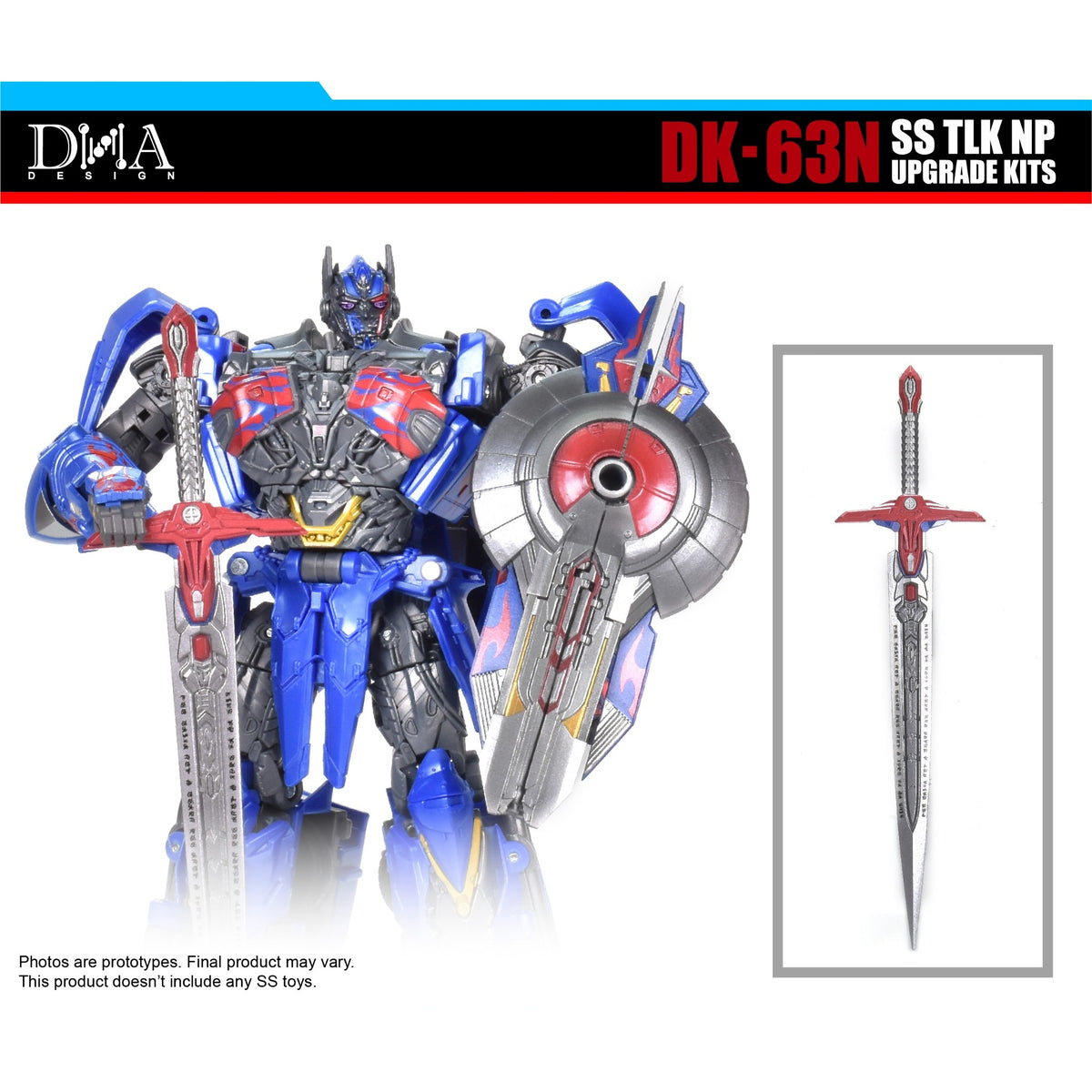 DK-63N Nemesis Prime Studio Series The Last Knight Upgrade-Kit